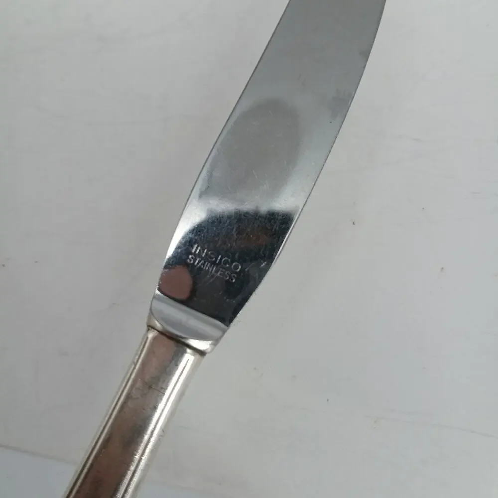 8X BK 1847 Rogers Bros IS International Silver Plate Lovelace Butter Knives